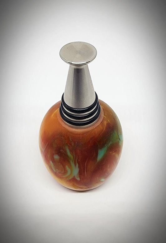 Stainless bottle stopper